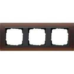 Gira Abdeckrahmen 3f.opak dbr 021313