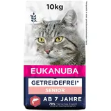 Eukanuba Senior Lachs getreidefreies Katzenfutter 10 kg