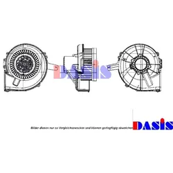 Innenraumgebläse AKS DASIS 740320N