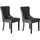 byLIVING Esszimmerstuhl Domino Kunstleder dunkelbraun 2er Set