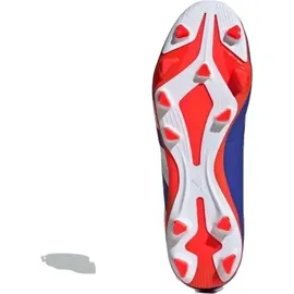 adidas Predator Club AG/FG Herren Lucid Blue/Ftwr White/Solar Red 44 2/3