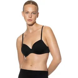 Bügel-BH MEY "JOAN", Damen, Gr. 75, Cup B, schwarz, Single Jersey, Obermaterial: 87% Polyamid, 13% Elasthan, casual, BHs, Kreuzband, Neckholder oder trägerlos