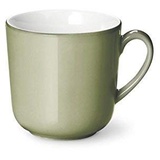 Dibbern Solid Color Becher mit Henkel aus Porzellan, Farbe: Khaki, Volumen: 0.32 l, 2014400057