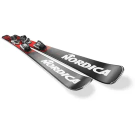 Nordica Dobermann Combi Pro S Ski Set Kinder Race-Ski, grau - 140