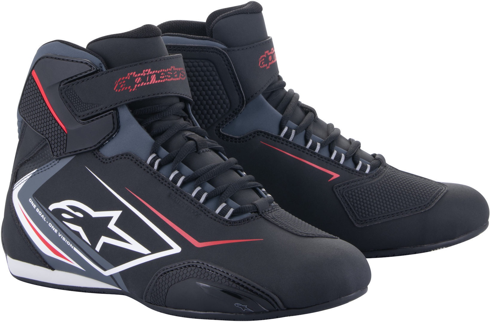Sektor Wasserfeste Motorradschuhe, schwarz-grau-weiss, Größe 43 Test & Preisvergleich