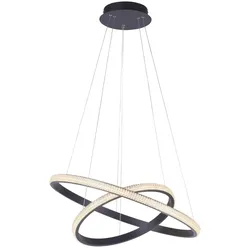 LED Hängeleuchte, Ring-Design, dimmbar, höhenverstellbar
