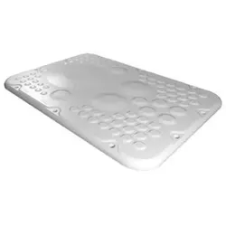 Rittal Kunststoff-Flanschplatte AX mit Membranen Gr. 5 301x221mm