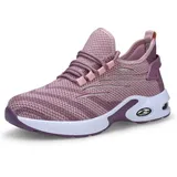 HLPGZL Sicherheitsschuhe Damen S3 Leicht Arbeitsschuhe Stahlkappen Luftkissen Schutzschuhe Atmungsaktiv Arbeitsschutzschuhe Sportlich - 36 EU