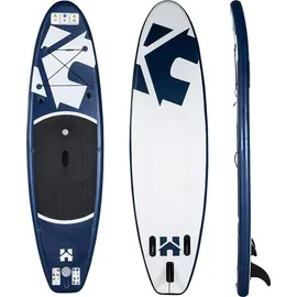 Home Deluxe SUP Board Stand Up Paddle Board MOANA 300 x 76 x 15 cm blau