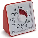 TimeTex Zeitdauer-Uhr "lautlos" compact rot