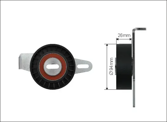 CAFFARO Riemenspanner, Keilrippenriemen 500247 für Citroën Peugeot
