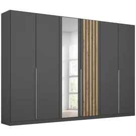 Rauch Drehtürenschrank Lamella 271 x 210 x 54 cm Grau
