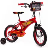 HUFFY Kinderfahrrad Disney Cars 14 Zoll ab ca. 4 Jahren - Rot