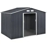 METALL-GARTENHAUS vegas Grau