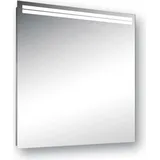 Schneider ARANGA LED-Lichtspiegel, mit Spiegelheizung und Steckdose, 715x48x700mm, Lichtbänder oben, weiß, 160.671.01.00, Ausführung: Korpus weiß/4000K