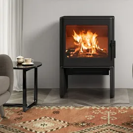 hergom E40 Kaminofen Gusseisen Schwarz