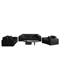 Fun Möbel Sofaset Designersofa CELES Premium 3-2-1 in Stoff,