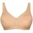 VIANIA VIANIA! Soft-BH ohne Bügel 105452 100% Baumwolle Hautsympathisch Farbe Make-up, Größe:95, Cup:D - 95D