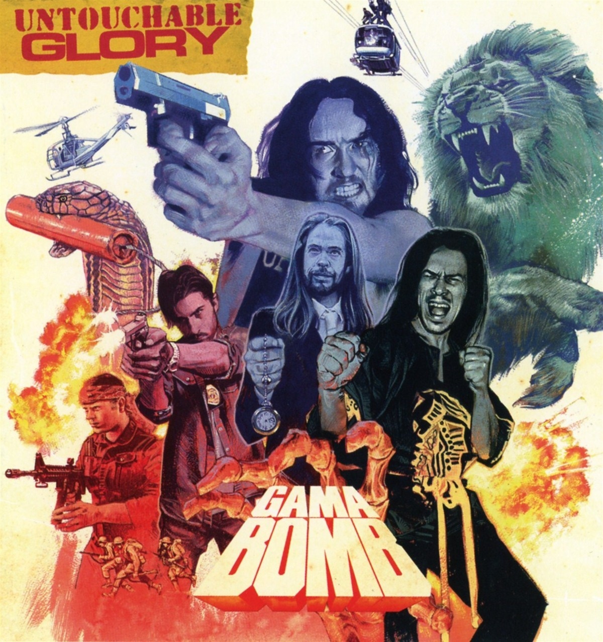 Untouchable Glory - Gama Bomb. (CD)