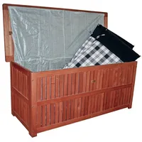 Garden Pleasure Auflagenbox Garten Box Truhe Auflagen Kissenbox Eukalyptus