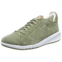 GEOX D AERANTIS Sneaker, Pistachio/Camel, 41 EU