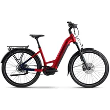 Haibike Trekking 9 High 27,5 Zoll RH 38 cm dynamite red/blue