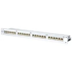 Metz Connect 24-Port Panel E-DAT C6A TN EDATC6A-MP24-mod 130856C-E-90