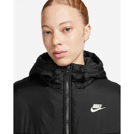 Nike Sportswear Therma-FIT Classics Kapuzen-Parka Damen 010 black/white XL