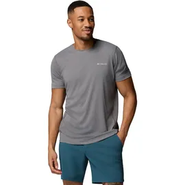 Columbia Zero Rules Light Short Sleeve Crew City Grey L