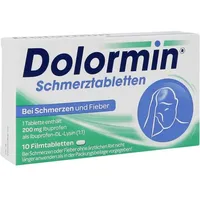 Johnson & Johnson DOLORMIN Filmtabletten 10 St