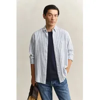 GANT Langarmhemd Regular Fit Blau 4XL