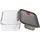 Zwilling Frischhaltedose rechteckig schwarz 1,4 l