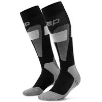 CEP Ski Merino Kompressionssocken Tall 3.0 Black/Grey 45-48