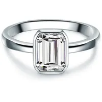 Trilani Ring Sterling Silber Zirkonia in 52 Damen