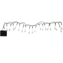 Harms Import RGB LED Solar Lichterkette 4 m Mehrfarbig