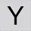 Buchstabe Y 99224 003 Y