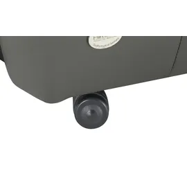 HIMOLLA Sessel 7706 Leder 101 x 112 x 101 cm Grau elektrisch