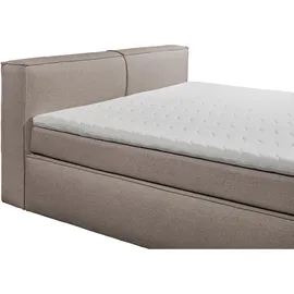 Stella Trading Boxspringbett Sandon 180 x 200 cm H3/H4 Stone