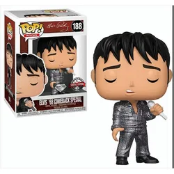 Funko Pop - Elvis Presley 1968 Comeback Special Diamond Glitter