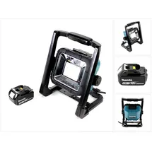 Makita Makita, Arbeitsleuchte, DEADML / DML 805 LED Baustrahler 14,4 - 18 Volt / 230 Volt + 1x BL 1840 B 18V - 4Ah Li-Ion Ak (750 lm)