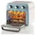 Ariete Vintage Air Fryer Mini-Ofen 4632/05 blau