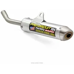 PRO CIRCUIT Geluiddemper 304 geborsteld alu / rvs dop Yamaha YZ85