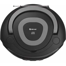 Denver TDB-212GR DAB+ Boombox mit DAB+/FM-Radio, Bluetooth-Funktion,Grey