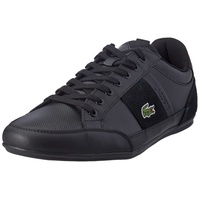 Lacoste Unisex 02H_La Sneakers,Half Shoes, BLK/BLK, 44