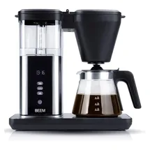 DS PRODUKTE Direct-Brew Glas schwarz/silber