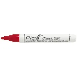 Pica Classic Industrie Lackmarker Marker Markierung 2-4mm rot 524/40