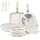 luxuskollektion Pfannen-Set 25-tlg. 20 cm + 26 cm