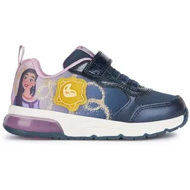 GEOX Mädchen J458va0anaj Sneaker, Navy Lavender, 28 EU - 28 EU