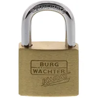 Burg Wächter Zylinder-Vorhängeschloss Karat 217 30/6 SB