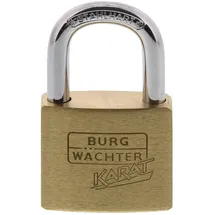 Burg Wächter Zylinder-Vorhängeschloss Karat 217 30/6 SB